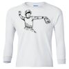 Ultra Cotton® Youth Long Sleeve T-Shirt. Thumbnail