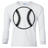 Ultra Cotton® Youth Long Sleeve T-Shirt. Thumbnail