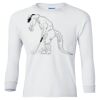 Ultra Cotton® Youth Long Sleeve T-Shirt. Thumbnail