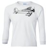 Ultra Cotton® Youth Long Sleeve T-Shirt. Thumbnail