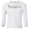 Ultra Cotton® Youth Long Sleeve T-Shirt. Thumbnail