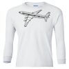 Ultra Cotton® Youth Long Sleeve T-Shirt. Thumbnail