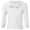 Ultra Cotton® Youth Long Sleeve T-Shirt. Thumbnail