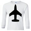 Ultra Cotton® Youth Long Sleeve T-Shirt. Thumbnail