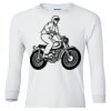 Ultra Cotton® Youth Long Sleeve T-Shirt. Thumbnail