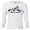 Ultra Cotton® Youth Long Sleeve T-Shirt. Thumbnail