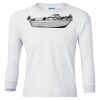Ultra Cotton® Youth Long Sleeve T-Shirt. Thumbnail