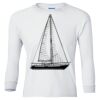 Ultra Cotton® Youth Long Sleeve T-Shirt. Thumbnail