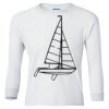 Ultra Cotton® Youth Long Sleeve T-Shirt. Thumbnail
