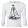 Ultra Cotton® Youth Long Sleeve T-Shirt. Thumbnail