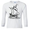 Ultra Cotton® Youth Long Sleeve T-Shirt. Thumbnail