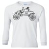 Ultra Cotton® Youth Long Sleeve T-Shirt. Thumbnail