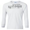 Ultra Cotton® Youth Long Sleeve T-Shirt. Thumbnail