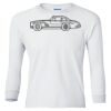 Ultra Cotton® Youth Long Sleeve T-Shirt. Thumbnail