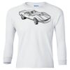 Ultra Cotton® Youth Long Sleeve T-Shirt. Thumbnail