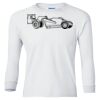 Ultra Cotton® Youth Long Sleeve T-Shirt. Thumbnail