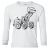 Ultra Cotton® Youth Long Sleeve T-Shirt. Thumbnail