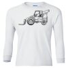 Ultra Cotton® Youth Long Sleeve T-Shirt. Thumbnail