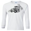 Ultra Cotton® Youth Long Sleeve T-Shirt. Thumbnail