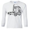 Ultra Cotton® Youth Long Sleeve T-Shirt. Thumbnail