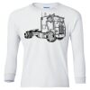 Ultra Cotton® Youth Long Sleeve T-Shirt. Thumbnail