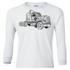 Ultra Cotton® Youth Long Sleeve T-Shirt. Thumbnail
