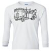 Ultra Cotton® Youth Long Sleeve T-Shirt. Thumbnail