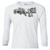 Ultra Cotton® Youth Long Sleeve T-Shirt. Thumbnail