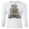 Ultra Cotton® Youth Long Sleeve T-Shirt. Thumbnail