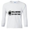 Ultra Cotton® Youth Long Sleeve T-Shirt. Thumbnail