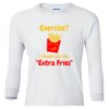 Ultra Cotton® Youth Long Sleeve T-Shirt. Thumbnail