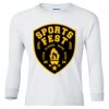 Ultra Cotton® Youth Long Sleeve T-Shirt. Thumbnail