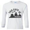 Ultra Cotton® Youth Long Sleeve T-Shirt. Thumbnail