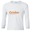 Ultra Cotton® Youth Long Sleeve T-Shirt. Thumbnail