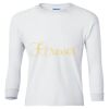 Ultra Cotton® Youth Long Sleeve T-Shirt. Thumbnail