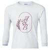Ultra Cotton® Youth Long Sleeve T-Shirt. Thumbnail