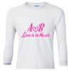 Ultra Cotton® Youth Long Sleeve T-Shirt. Thumbnail