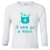 Ultra Cotton® Youth Long Sleeve T-Shirt. Thumbnail