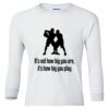 Ultra Cotton® Youth Long Sleeve T-Shirt. Thumbnail