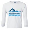 Ultra Cotton® Youth Long Sleeve T-Shirt. Thumbnail