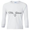 Ultra Cotton® Youth Long Sleeve T-Shirt. Thumbnail