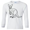 Ultra Cotton® Youth Long Sleeve T-Shirt. Thumbnail