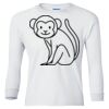 Ultra Cotton® Youth Long Sleeve T-Shirt. Thumbnail