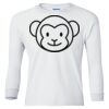 Ultra Cotton® Youth Long Sleeve T-Shirt. Thumbnail