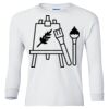 Ultra Cotton® Youth Long Sleeve T-Shirt. Thumbnail