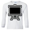 Ultra Cotton® Youth Long Sleeve T-Shirt. Thumbnail