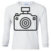 Ultra Cotton® Youth Long Sleeve T-Shirt. Thumbnail
