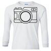 Ultra Cotton® Youth Long Sleeve T-Shirt. Thumbnail