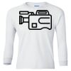 Ultra Cotton® Youth Long Sleeve T-Shirt. Thumbnail