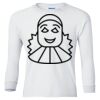 Ultra Cotton® Youth Long Sleeve T-Shirt. Thumbnail